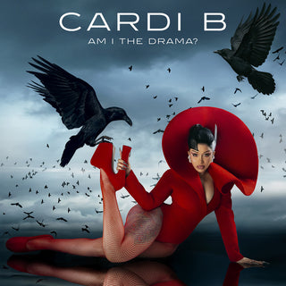 the album cover for Cardi B - Am I The Drama?