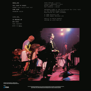 The Damned- Not The Captain's Birthday Party - Limited Splatter Green Vinyl