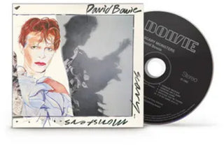 the album cover for David Bowie - Scary Monsters (& Super Creeps) [Remastered] (Uk)
