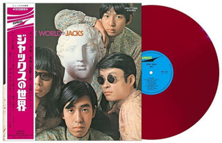 the album cover for Jacks - Vacant World (Bonus Track) [Colored Vinyl] (Red)