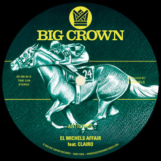 the album cover for El Michels Affair - Anticipate B/W Indifference