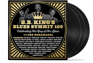 the album cover for Joe Bonamassa - B.B. King's Blues Summit 100 [180g 3xLP Black Vinyl in Gatefold Jacket with 20-page booklet and download card]