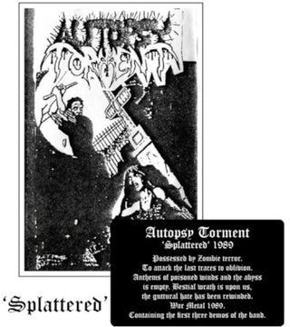 Autopsy Torment- Splattered Demo 1989 / Extras (CD)