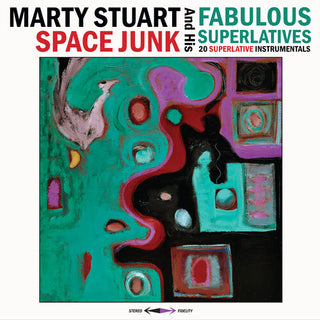 Marty Stuart & His Fabulous Superlatives- Space Junk (Blue Vinyl)