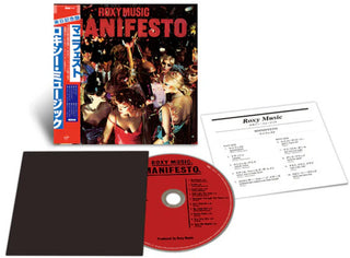 the album cover for Roxy Music - Manifesto (Shm) (Can)