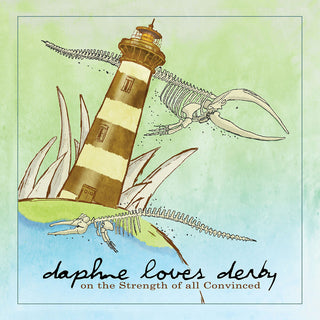 the album cover for Daphne Loves Derby - On The Strength Of All Convinced - Gold [Colored Vinyl]