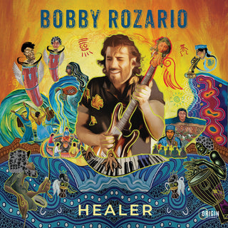 the album cover for Bobby Rozario - Healer