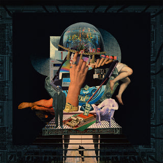 the album cover for Napoleon Da Legend & Dub Sonata - Soul vs. Math [Blue Marble Vinyl]