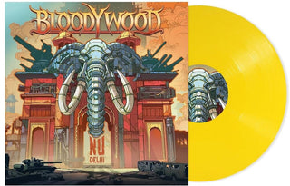 the album cover for Bloodywood - Nu Delhi [Canary Yellow Vinyl]