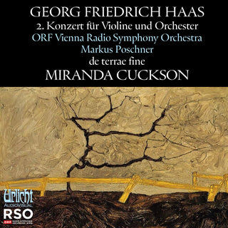the album cover for Miranda Cuckson - Haas: Violin Concerto No. 2 De Terrae Fine