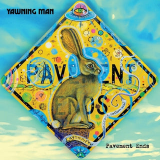 the album cover for Yawning Man - Pavement Ends