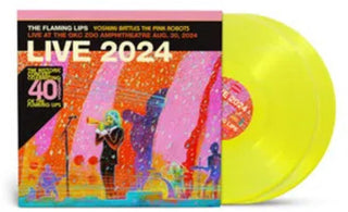 the album cover for Flaming Lips - Yoshimi Battles The Pink Robots: Live At The Zoo Amphitheatre, Oklahoma City, August 30, 2024 [RSD Black Friday 2025]