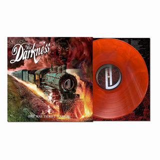 the album cover for Darkness - One Way Ticket To Hell And Back (Aniv)