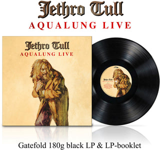 the album cover for Jethro Tull - Aqualung Live (Remaster 2025) [180g LP]