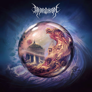 the album cover for Morbikon - Lost Within The Astral Crypts