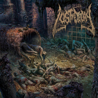 the album cover for Lust Of Decay - Entombed In Sewage