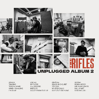 the album cover for Rifles - Unplugged Album Ii [Clear Vinyl] (Gate) (Nat)