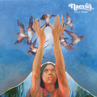 the album cover for Naevus - Back Home