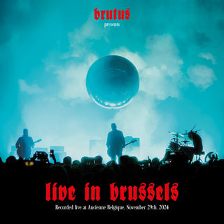 the album cover for Brutus - Live In Brussels [Colored Vinyl] (Red)