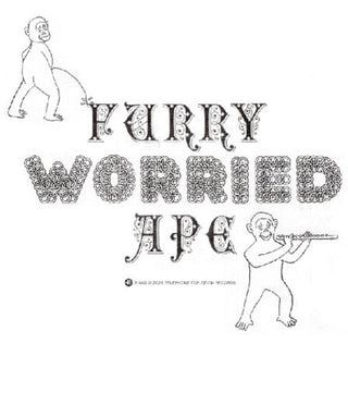 the album cover for Badge Epoch - Furry Worried Ape