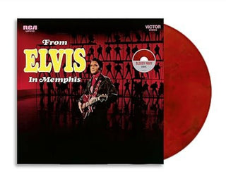 the album cover for Elvis Presley - From Elvis In Memphis - Nad Red Black & White (Uk)