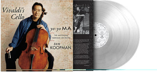 the album cover for Yo Ma -Yo - Vivaldi's Cello [Clear Vinyl] [Limited Edition] [180 Gram]