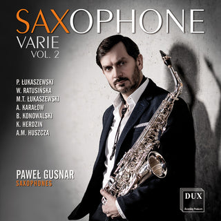 the album cover for Pawel Gusnar - Saxophone Varie Vol. 2