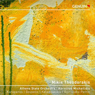 the album cover for Athens State Orchestra - Mikis Theodorakis