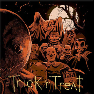 the album cover for Douglas Pipes  (Colv) (Gate) (Org) (Red) (Smok) - Trick 'r' Treat - O.S.T. [Colored Vinyl] (Gate) (Org) (Red)