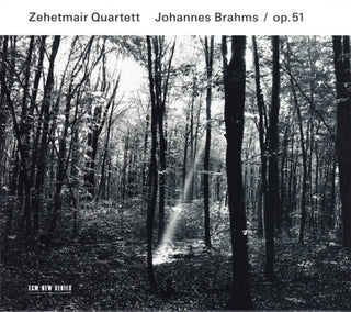 the album cover for Zehetmair Quartett - Brahms: Streichquartette, Op. 51