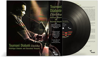 the album cover for Toumani Diabate - Djelika