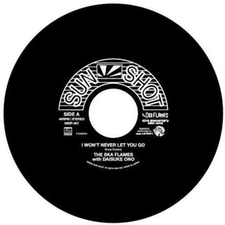 the album cover for Ska Flames - I Won't Never Let You Go / Good Morning