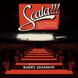 the album cover for Barry Adamson  (Colv) (Ltd) (Red) - Scala (Original Music By Barry Adamson) [Colored Vinyl]