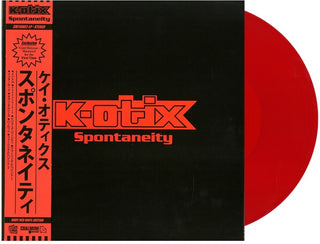 the album cover for K-Otix - Spontaneity [Clear Vinyl] (Red) [Reissue]