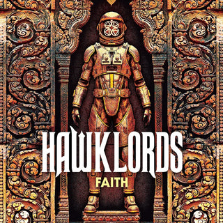 the album cover for Hawklords - Faith