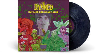 the album cover for The Damned - Not Like Everybody Else [Rainbow Sparkle LP]