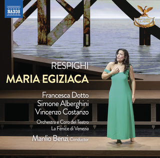 the album cover for Francesca Dotto - Respighi: Maria Egiziaca