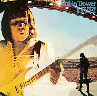 the album cover for Robin Trower - Robin Trower Live 50th Anniversary Edition