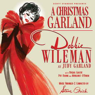 the album cover for Debbie Wileman - Christmas Garland Debbie Wileman As Judy Garland
