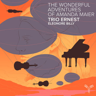 the album cover for Trio Ernest / Eleonore Billy - Wonderful Adventures Of Amanda Maier