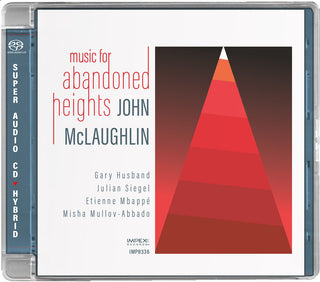 the album cover for John McLaughlin - Music For Abandoned Heights