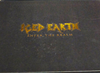 the album cover for Iced Earth - Enter The Realm [Colored Vinyl] [Deluxe] (Emb) (Gate) (Gol)