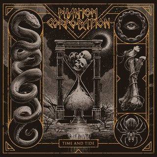 the album cover for Phantom Corporation - Time And Tide