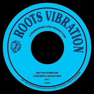 the album cover for Delton Screechie - Concrete Castle King (Ep)