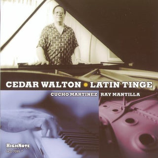 the album cover for Cedar Walton - Latin Tinge
