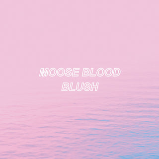 the album cover for Moose Blood - Blush - Blue (Blue) [Colored Vinyl]