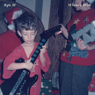 the album cover for Kyle M - Winter's Wish [Clear Vinyl] (Ep) (Ltbl)