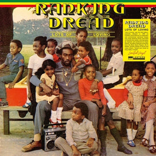 the album cover for Ranking Dread - Lots Of Loving