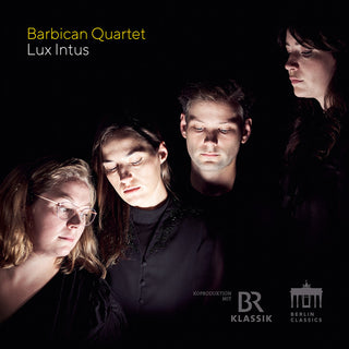 the album cover for Barbican Quartet - Lux Intus