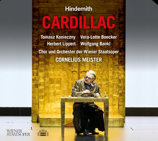 the album cover for Tomasz Konieczny - Paul Hindemith: Cardillac
